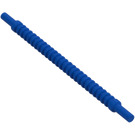 LEGO Transparent Flexible Ribbed Hose (10 Studs) with Blue Center (27328)