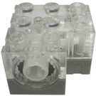 LEGO Transparent Équipement Bloc 3 x 3 x 1.7 Pièce de monnaie (45339)