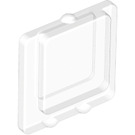 LEGO Transparant Glas voor Venster 1 x 2 x 2 Vliegtuig (4862)