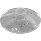 LEGO Transparent Glitter Dish 2 x 2 (4740 / 30063)