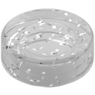 LEGO Transparent Glitter Tile 1 x 1 Round (35381 / 98138)