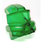 LEGO Transparent Green Bionicle Mask Kanohi Kaukau (32571)