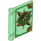 LEGO Vert Transparent Couverture du Livre avec Nexo Knights Book de Revenge (24093 / 25290)