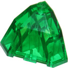 LEGO Verde transparente Ladrillo 3 x 3 x 2 Facet Parte superior (2463)