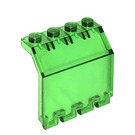 LEGO Vert transparent Charnière Panneau 2 x 4 x 3.3 (2582)