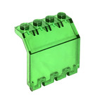 LEGO Verde trasparente Cerniera Pannello 2 x 4 x 3.3 (2582 / 6139)