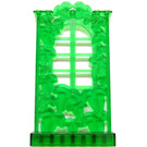 LEGO Transparentní zelená Panel 1 x 8 x 12 List Zeď (33217)