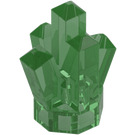 LEGO Verde trasparente Roccia 1 x 1 con 5 punti (28623 / 30385)