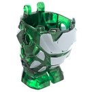 LEGO Transparent Green Rock Monster Bottom Part without Arms