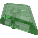 LEGO Transparent Green Tile 1 x 2 Diamond (35649)