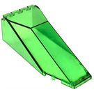 LEGO Transparent Green Windscreen 10 x 4 x 2.3 (2507 / 30058)