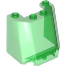 LEGO Transparant Groen Voorruit 3 x 4 x 3 (35193 / 84954)