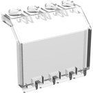 LEGO Transparent Hinge Panel 2 x 4 x 3.3 (2582 / 6139)