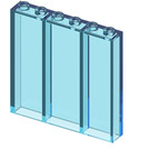 LEGO Transparent Light Blue Brick 1 x 6 x 5 (3754 / 44590)