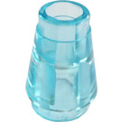 LEGO Transparent Light Blue Cone 1 x 1 with Top Groove (28701 / 59900)