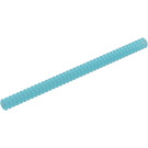 LEGO Transparent Light Blue Corrugated Hose 11.2 cm (14 Studs) (22431 / 71923)