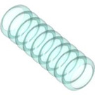 LEGO Transparent Light Blue Corrugated Hose 2.4 cm (3 Studs) (21164 / 23001)