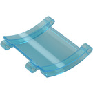 LEGO Transparentes Hellblau Gebogen Paneel 8 x 8 x 2 Kreis (3251)