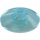 LEGO Azzurro trasparente Dish 2 x 2 (4740 / 30063)