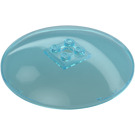 LEGO Transparent Light Blue Dish 8 x 8 (3961 / 18859)