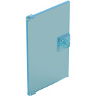 LEGO Bleu Clair Transparent Porte 1 x 4 x 6 avec Tenon Poignée (35291 / 60616)