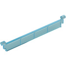 LEGO Bleu Clair Transparent Garage Roller Porte Section sans poignée (4218 / 40672)