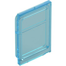 LEGO Bleu Clair Transparent Verre pour Porte avec lèvre supérieure et inférieure (4183)