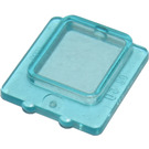 LEGO Transparent Light Blue Glass for Window 1 x 2 x 2 Plane (4862)