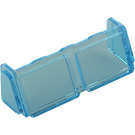 LEGO Transparant lichtblauw Glas voor Voorruit 2 x 6 x 2 (13756 / 35168)