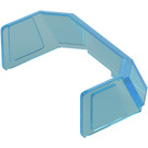 LEGO Transparent Light Blue Glass for Windscreen 6 x 4 x 2 (46103)