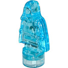 LEGO Bleu clair transparent Hologram Hooded Minifig Statuette (3543 / 16478)