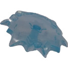 LEGO Transparent Light Blue Large Power Burst Shield