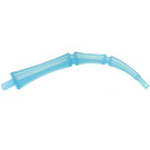 LEGO Transparent Light Blue Long Leg with Axle (15107)