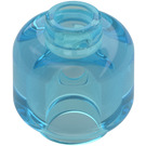 LEGO Transparentes Hellblau Minifigur Kopf (Vertiefte feste Noppen) (3274 / 3626)