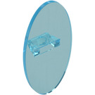 LEGO Transparent Light Blue Oval Shield (30947 / 92747)