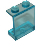 LEGO Transparentní světle modrá Panel 1 x 2 x 2 bez bočních podpěr, plné cvočky (4864)