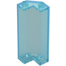 LEGO Transparentes Hellblau Paneel 2 x 2 x 5 Mauer Ecke (78594)