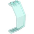 LEGO Transparent Light Blue Panel 3 x 2 x 6 Angled (2466 / 30226)