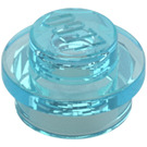 LEGO Transparent Light Blue Plate 1 x 1 Round (6141 / 30057)