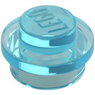 LEGO Transparent Light Blue Plate 1 x 1 Round (6141 / 30057)