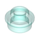 LEGO Transparent Light Blue Plate 1 x 1 Round with Open Stud (29387 / 85861)