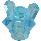 LEGO Transparentes Hellblau Felsen 1 x 1 mit 4 Punkte (11127 / 28568)