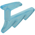 LEGO Bleu Clair Transparent Saw avec Poignée et Dent (11601)