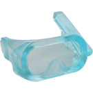 LEGO Transparent Ljusblå Scuba Mask med Luft Slang (30090 / 35244)