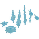 LEGO Transparentes Hellblau Set von Power Burst Parts (35032)