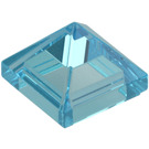 LEGO Transparent Light Blue Slope 1 x 1 x 0.7 Pyramid (22388 / 35344)