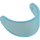 LEGO Transparent Light Blue Visor - Standard (2447 / 35334)