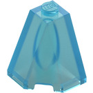 LEGO Transparent Light Blue Wedge 2 x 2 x 2 (65°) (78886)