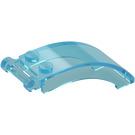 LEGO Transparent Light Blue Windscreen 2 x 5 x 2 with Handle (35375 / 92474)