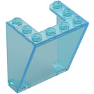 LEGO Bleu Clair Transparent Pare-brise 3 x 4 x 4 Inversé avec bords supérieurs arrondis (35306 / 72475)